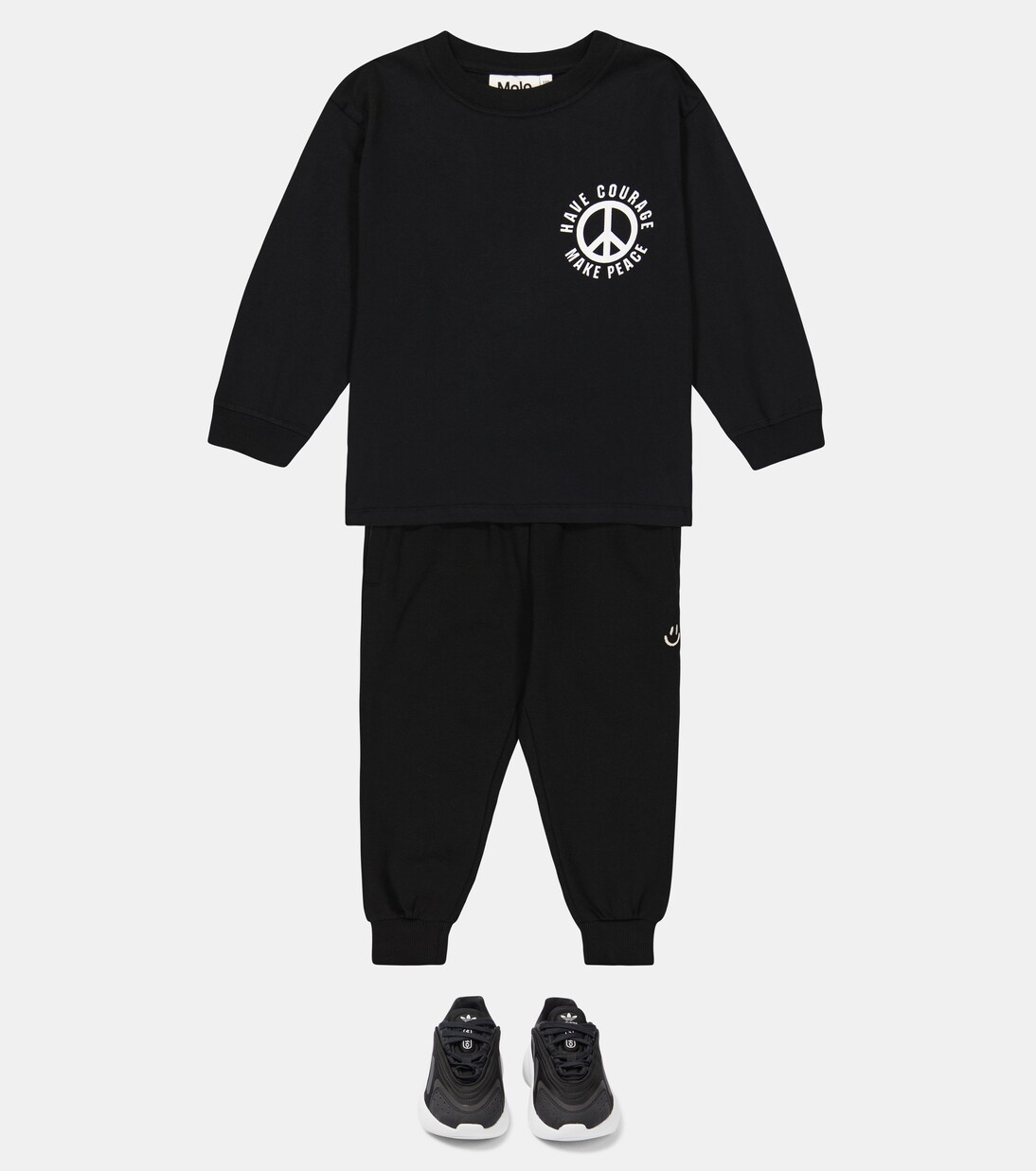 Sweat-shirt Rube imprimé en coton | Molo