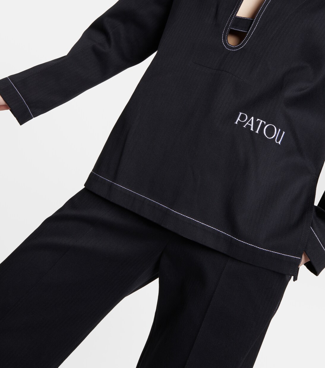 Logo cotton top | Patou