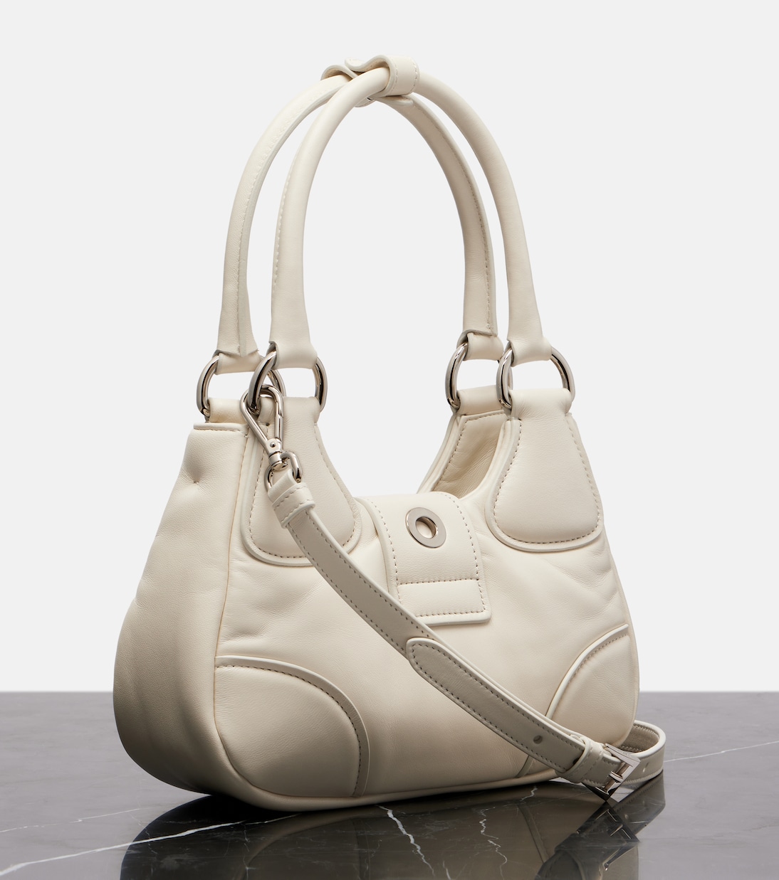 Sac Moon Small en cuir | Prada