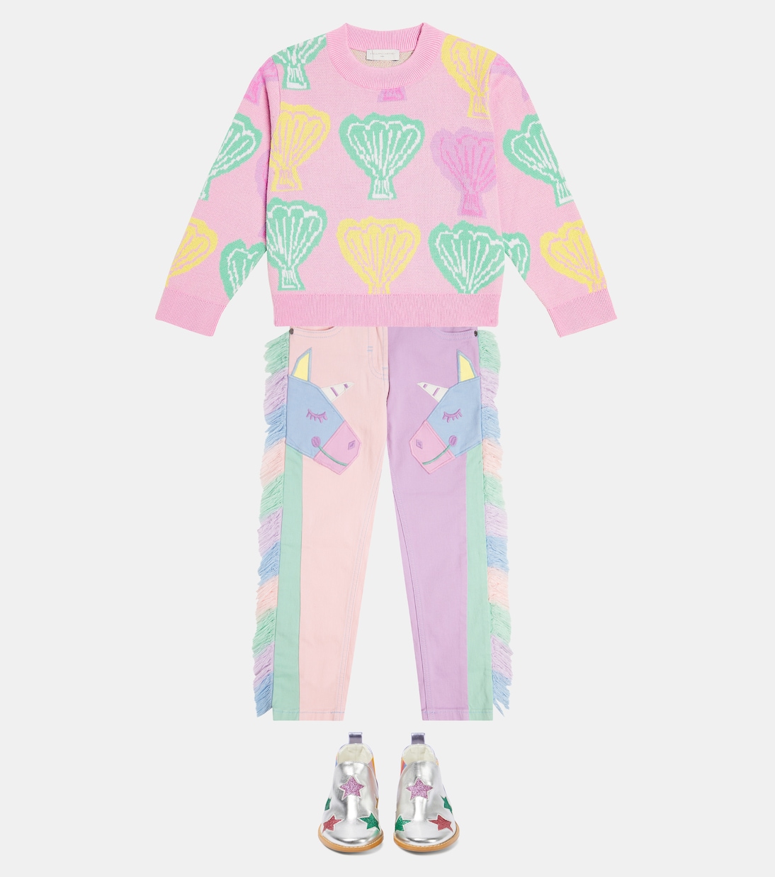 Embroidered jeans | Stella McCartney Kids