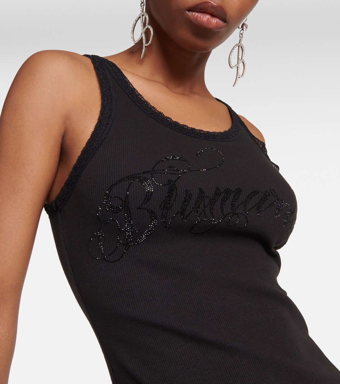 Maxikleid aus einem Baumwollgemisch | Blumarine