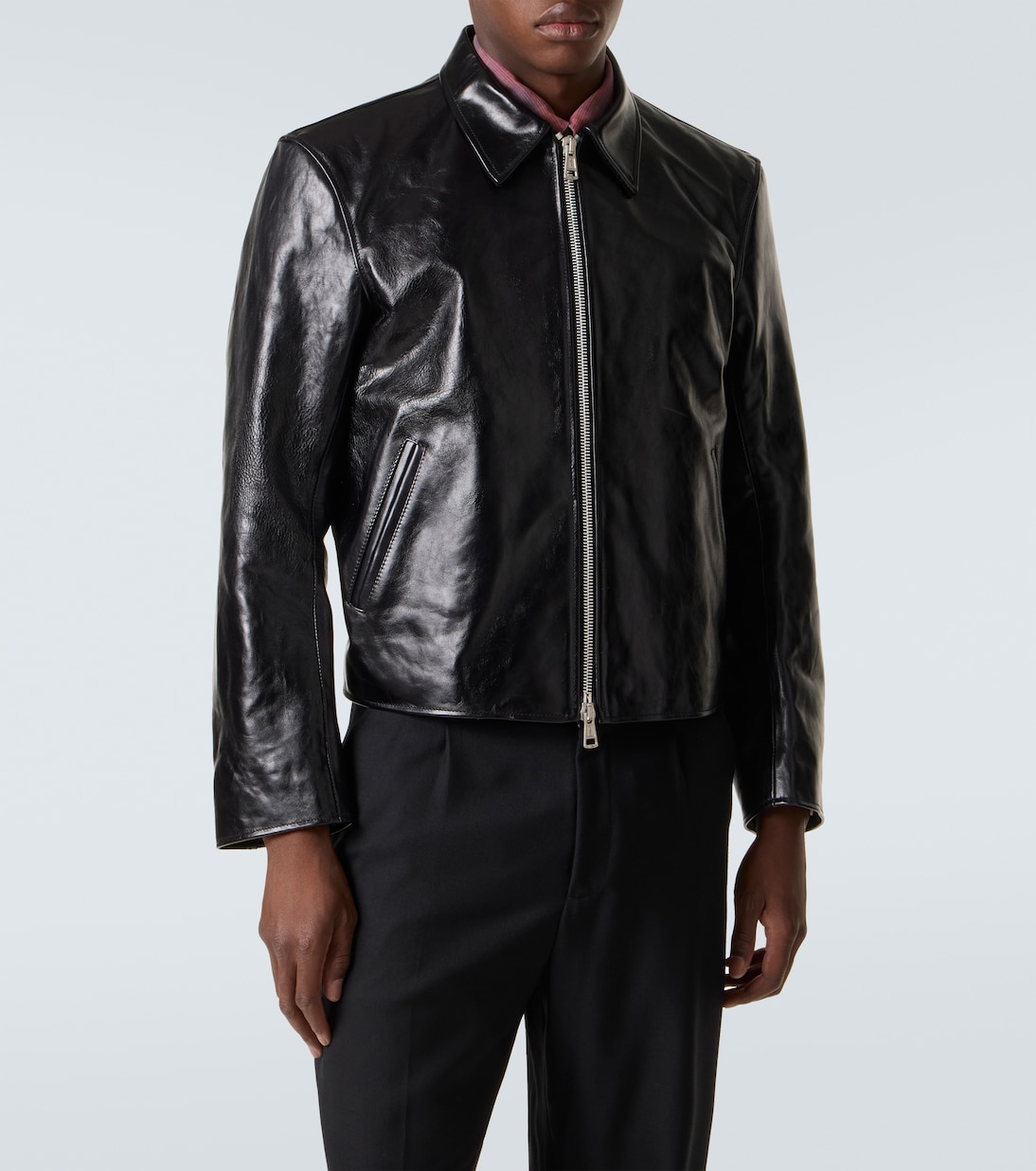 Mini leather blouson jacket | Our Legacy