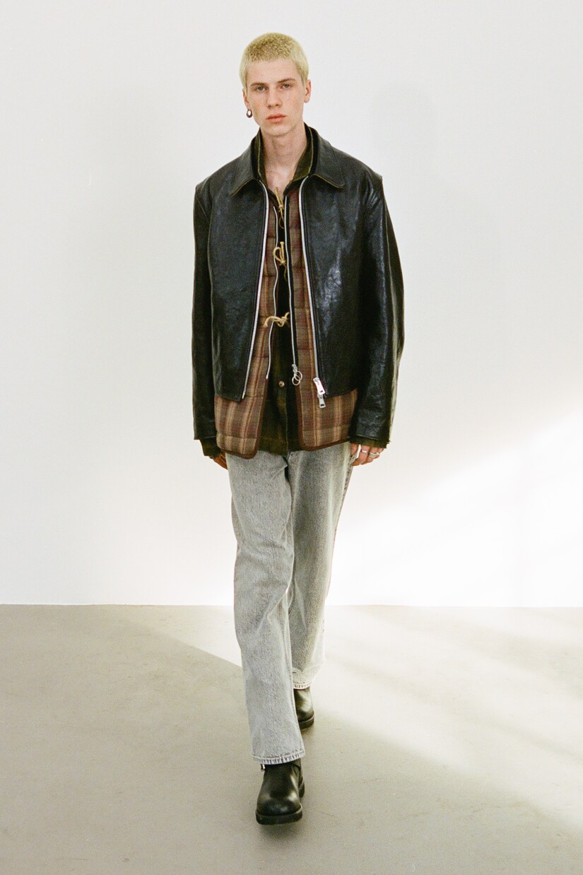 Mini leather blouson jacket | Our Legacy