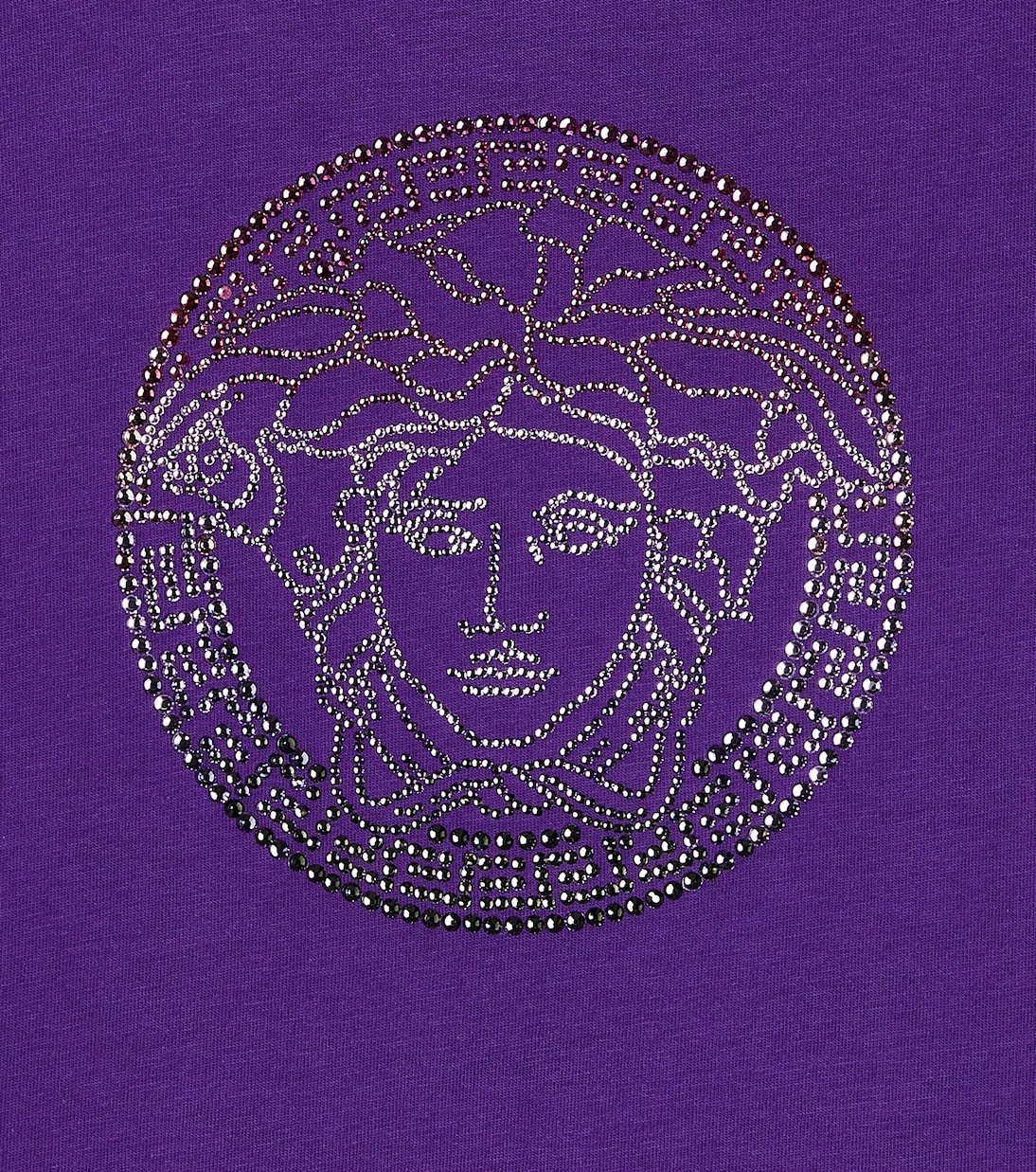Medusa embellished cotton jersey T-shirt | Versace Kids