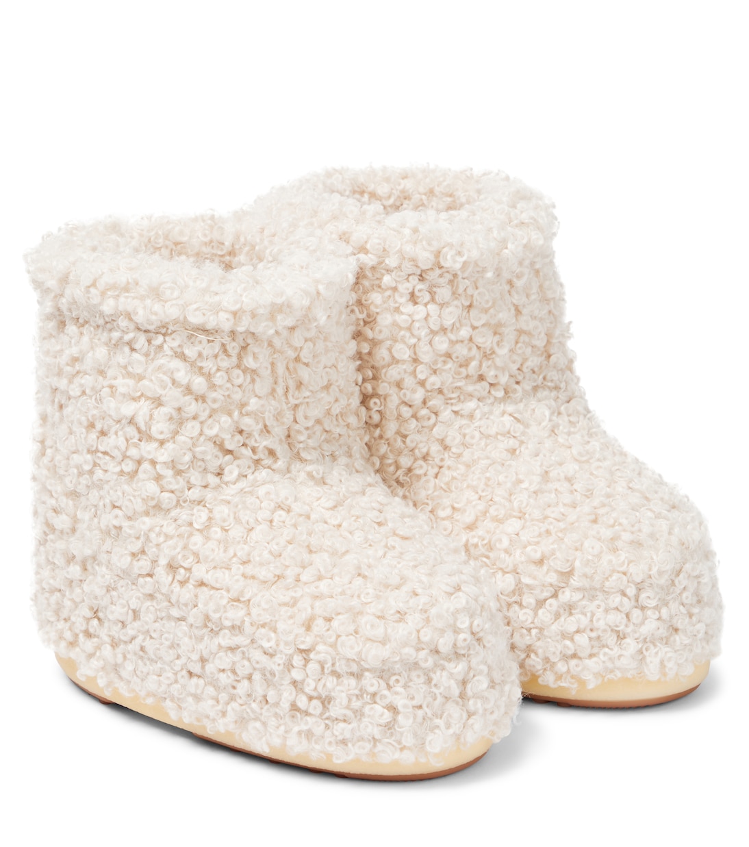 Icon Low faux shearling snow boots | Moon Boot Kids