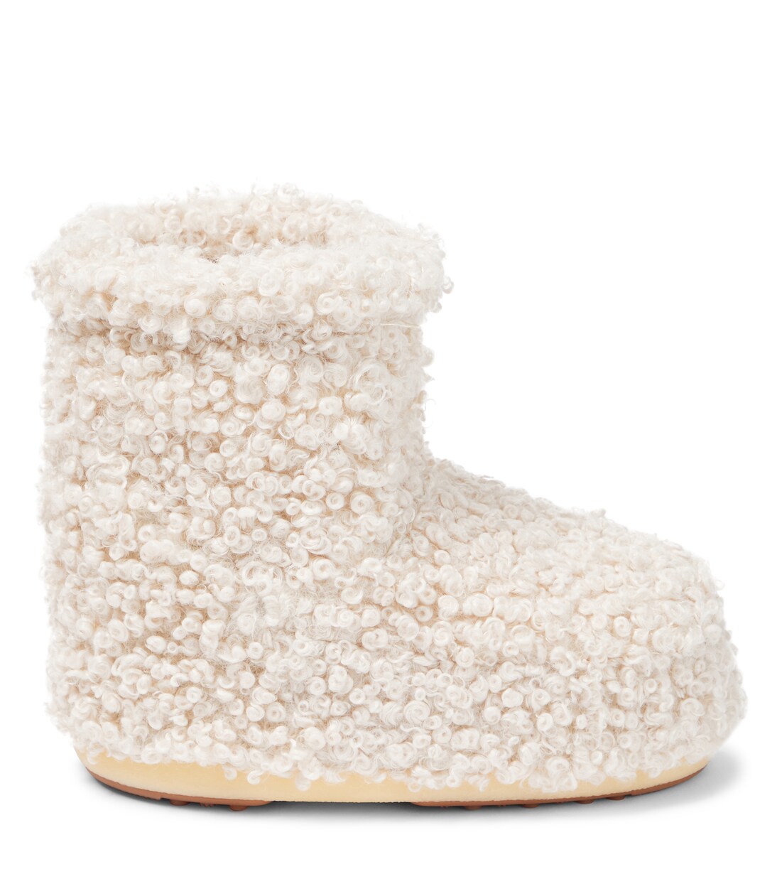 Icon Low faux shearling snow boots | Moon Boot Kids