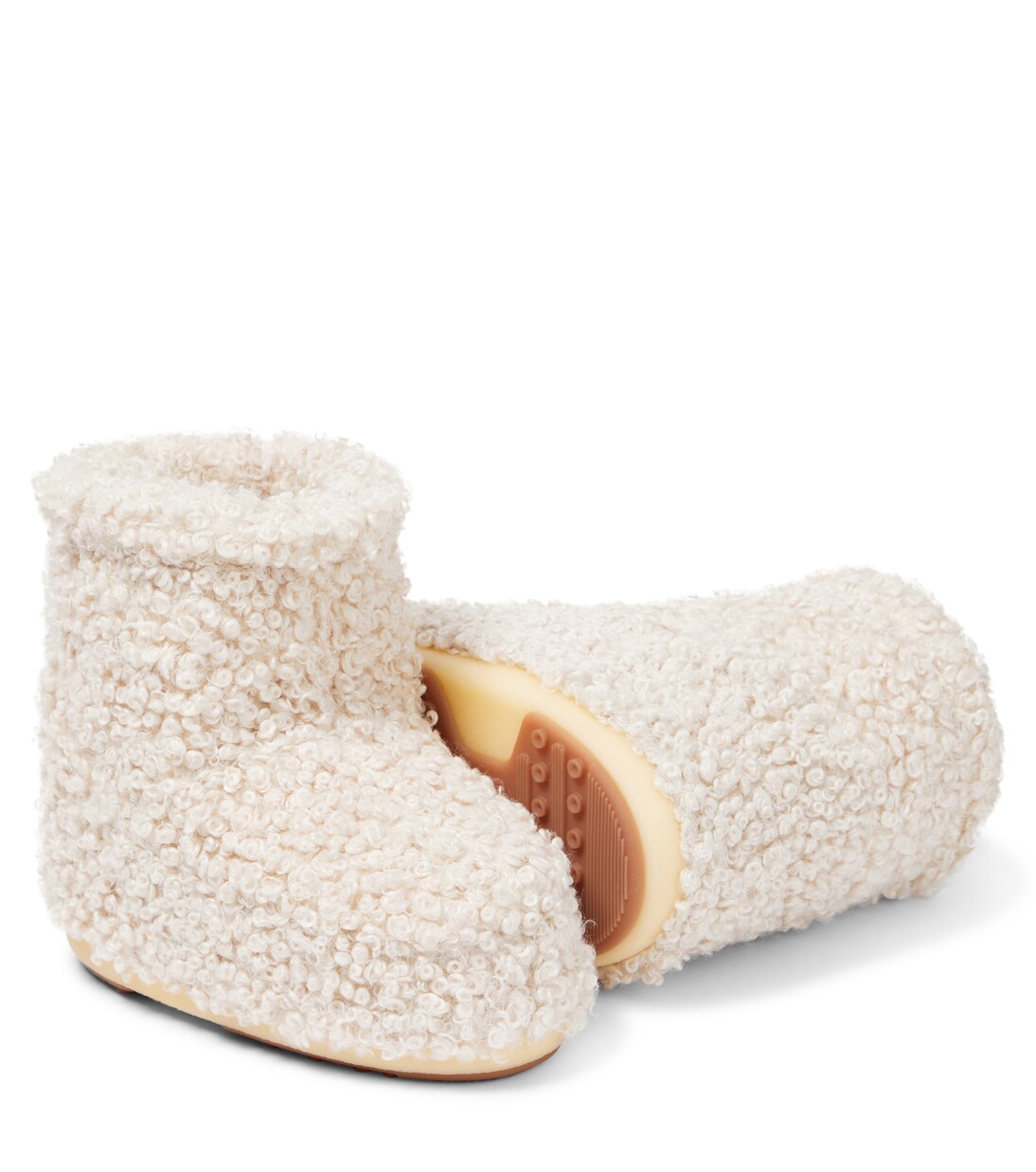 Icon Low faux shearling snow boots | Moon Boot Kids