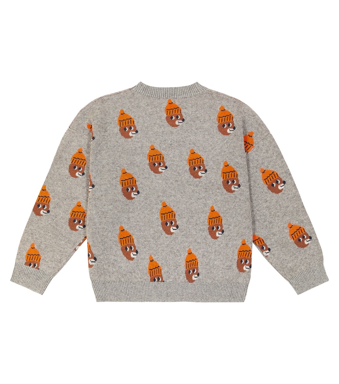 Bears cotton and wool sweater | Tinycottons