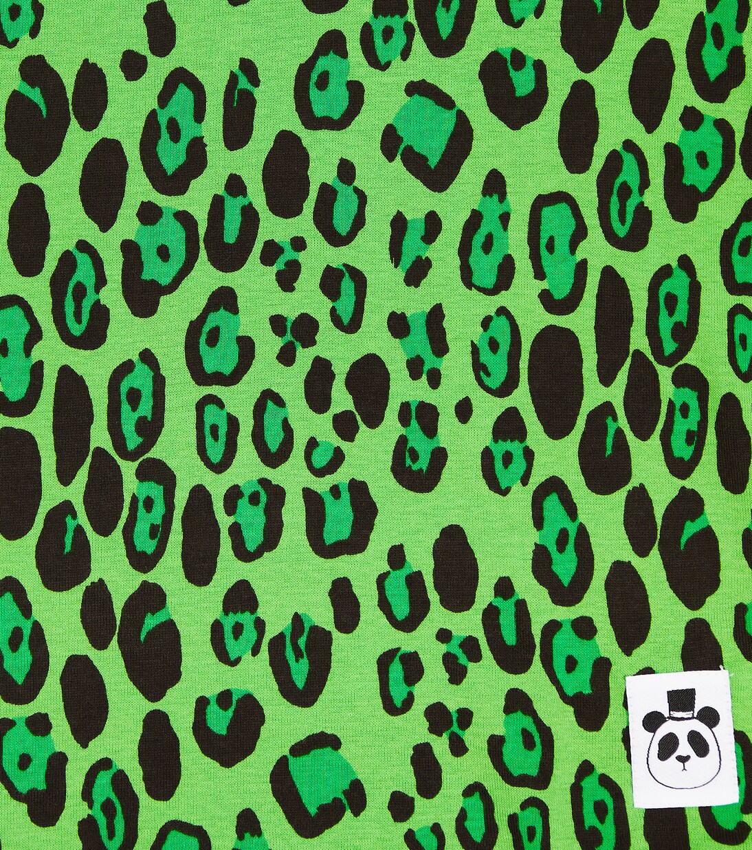 Leopard-print cotton jersey T-shirt | Mini Rodini