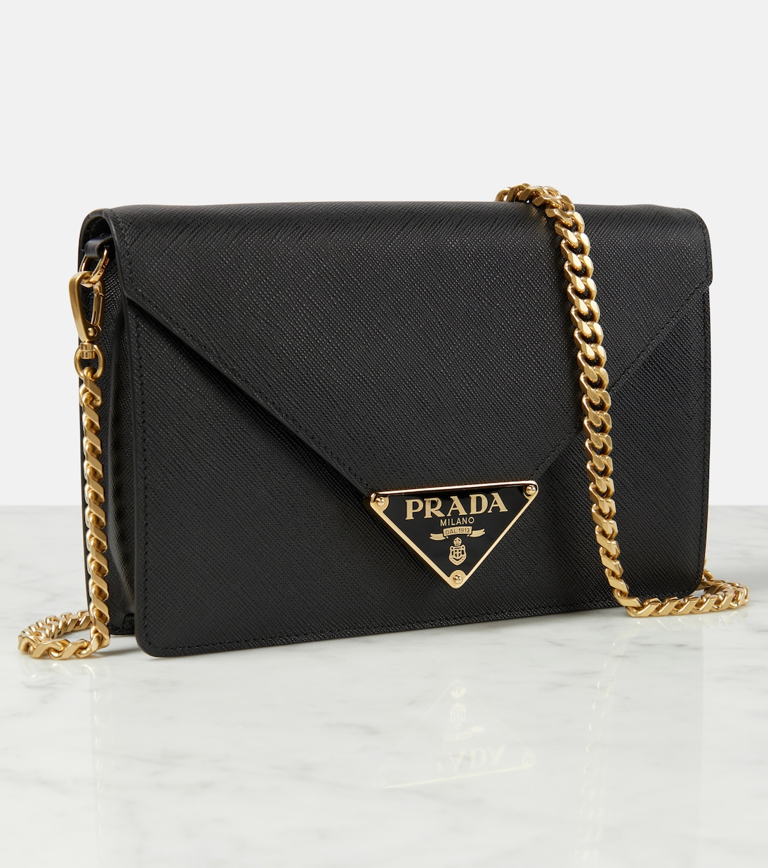 Borsa a tracolla Small in pelle | Prada