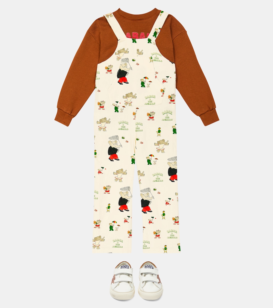 Mammoth cotton and linen overalls | The Animals Observatory