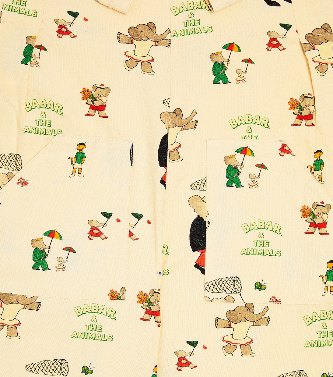 Mammoth cotton and linen overalls | The Animals Observatory