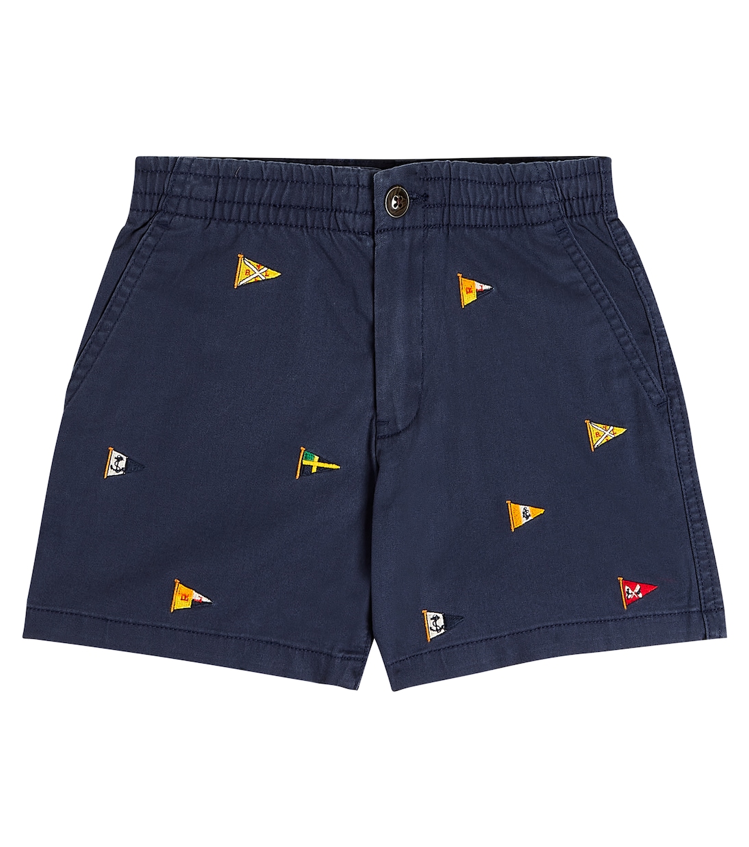 Polo Prepster embroidered cotton shorts | Polo Ralph Lauren Kids