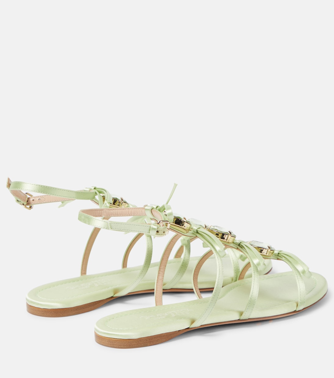 Verzierte Sandalen aus Satin | Giambattista Valli