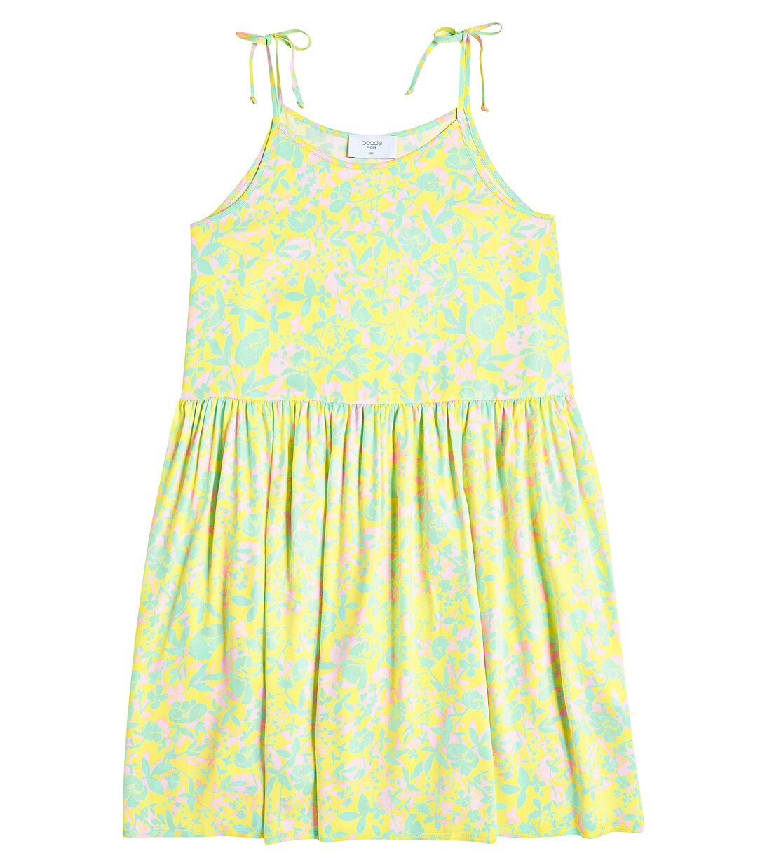 Bedrucktes Kleid aus Chiffon | Paade Mode