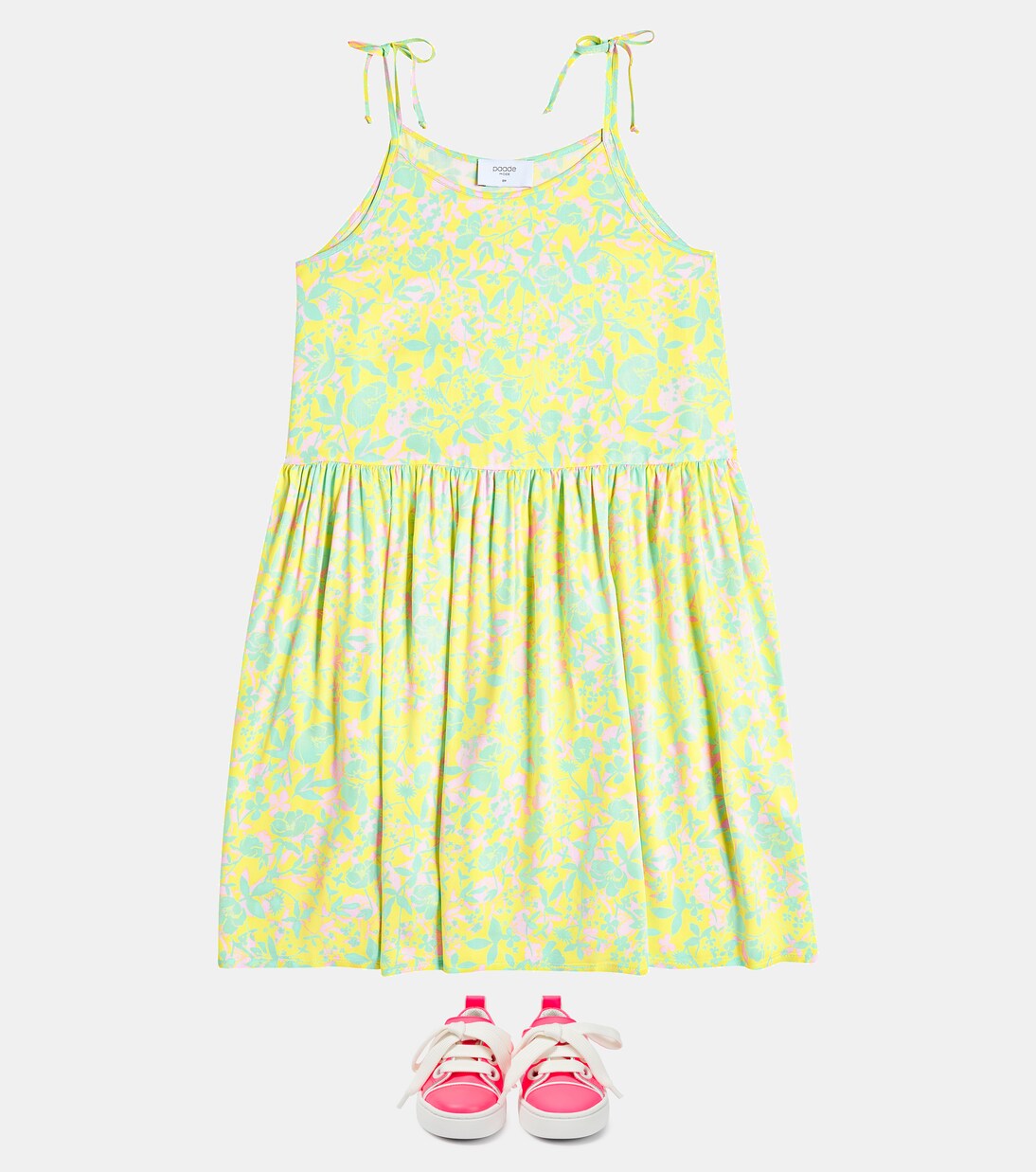 Bedrucktes Kleid aus Chiffon | Paade Mode