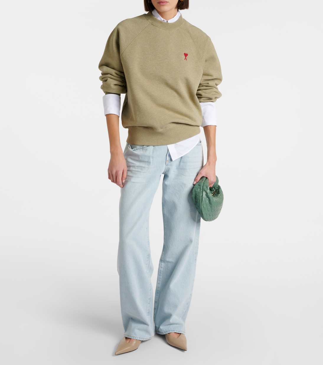 Mid-Rise Wide-Leg Jeans Fusion Jean | Agolde