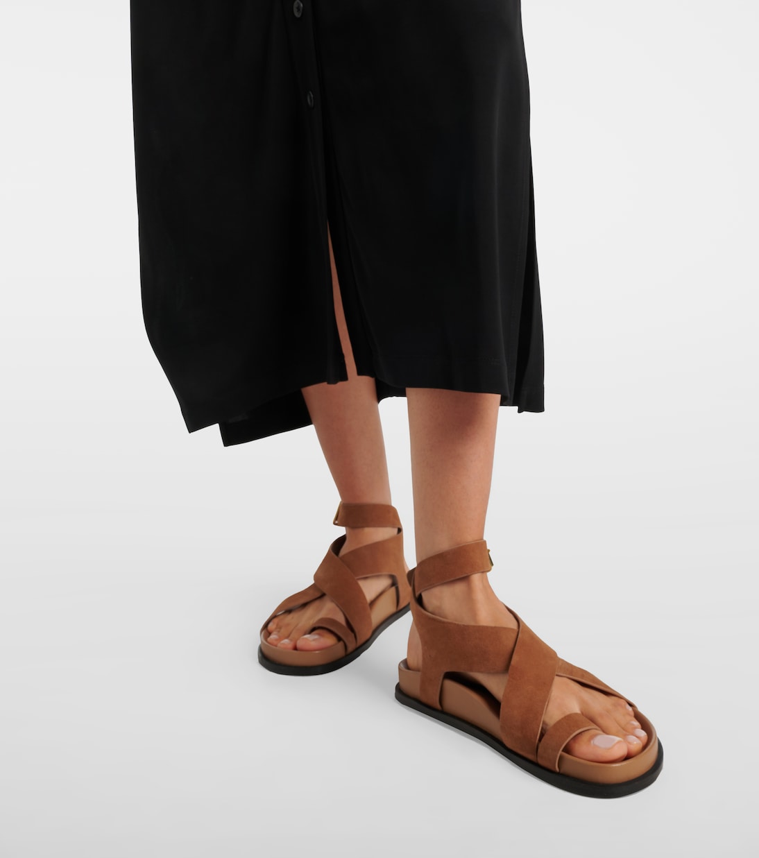 Sandalen Jalen aus Veloursleder | A.Emery