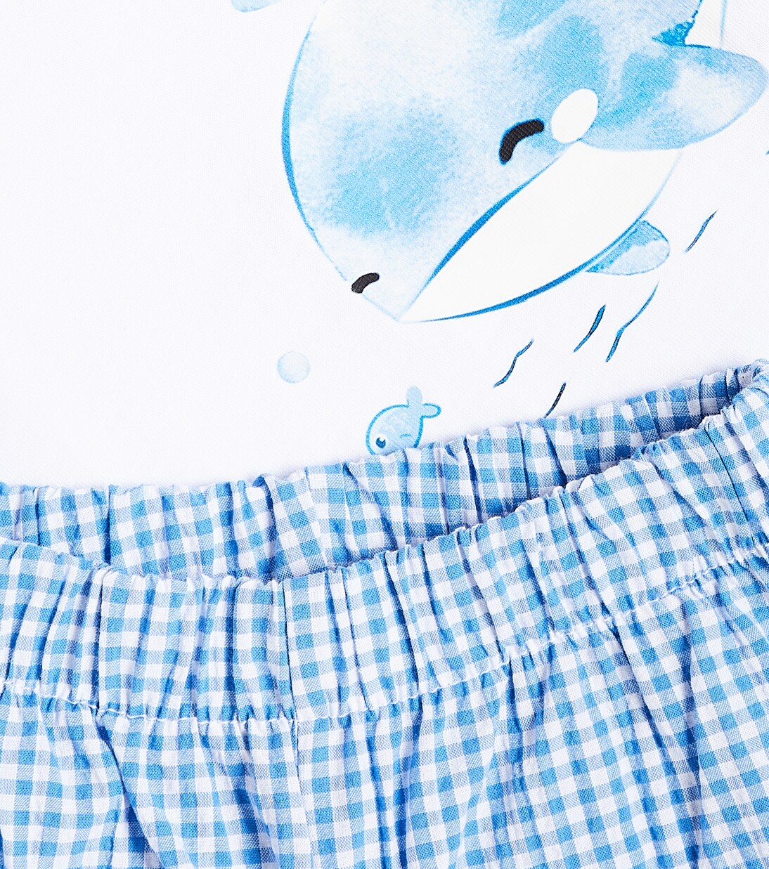 Baby Set aus T-Shirt und Shorts | Monnalisa