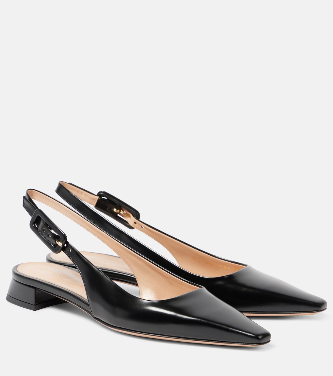 Lindsay patent leather slingback flats | Gianvito Rossi