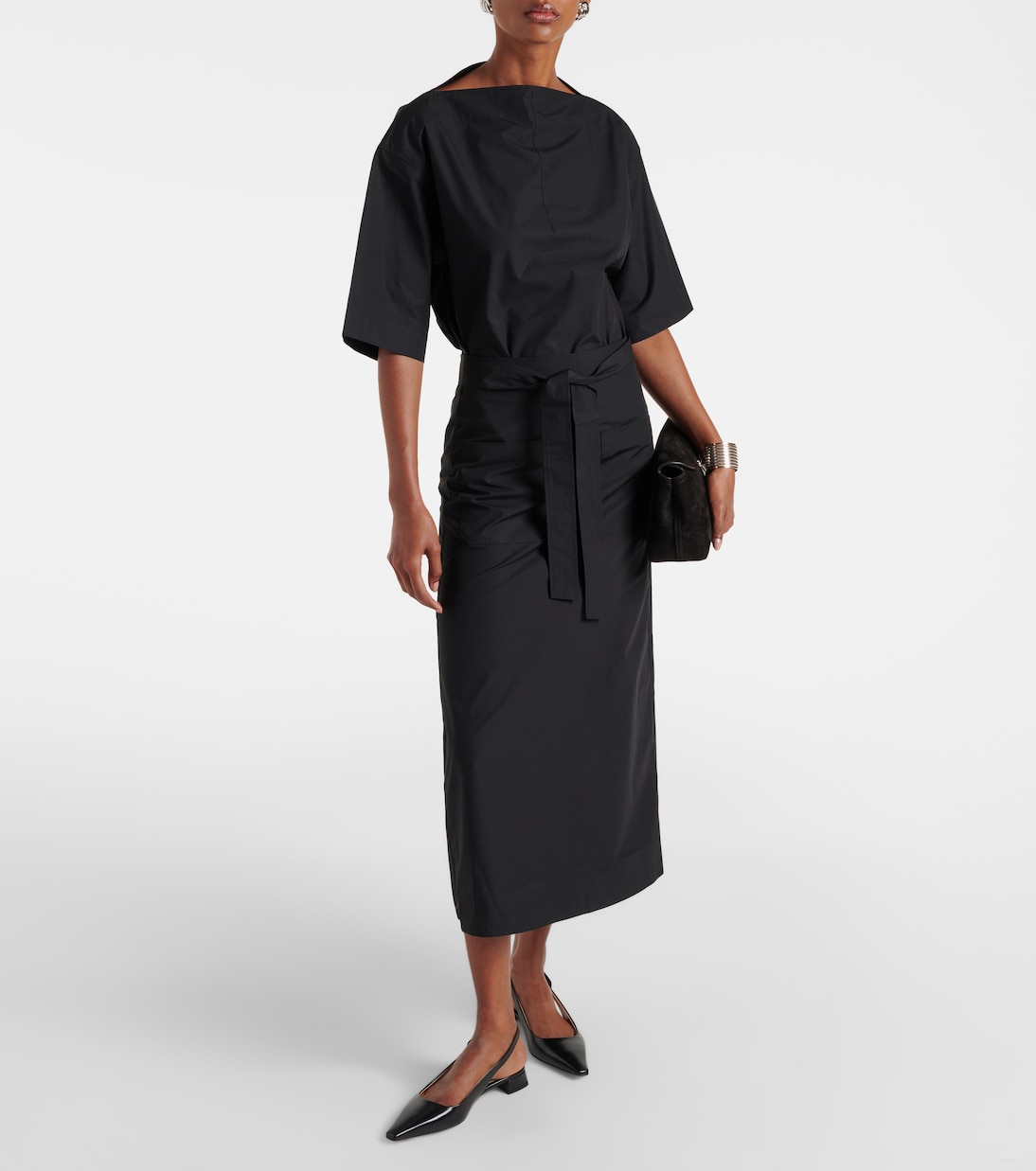 Lindsay patent leather slingback flats | Gianvito Rossi