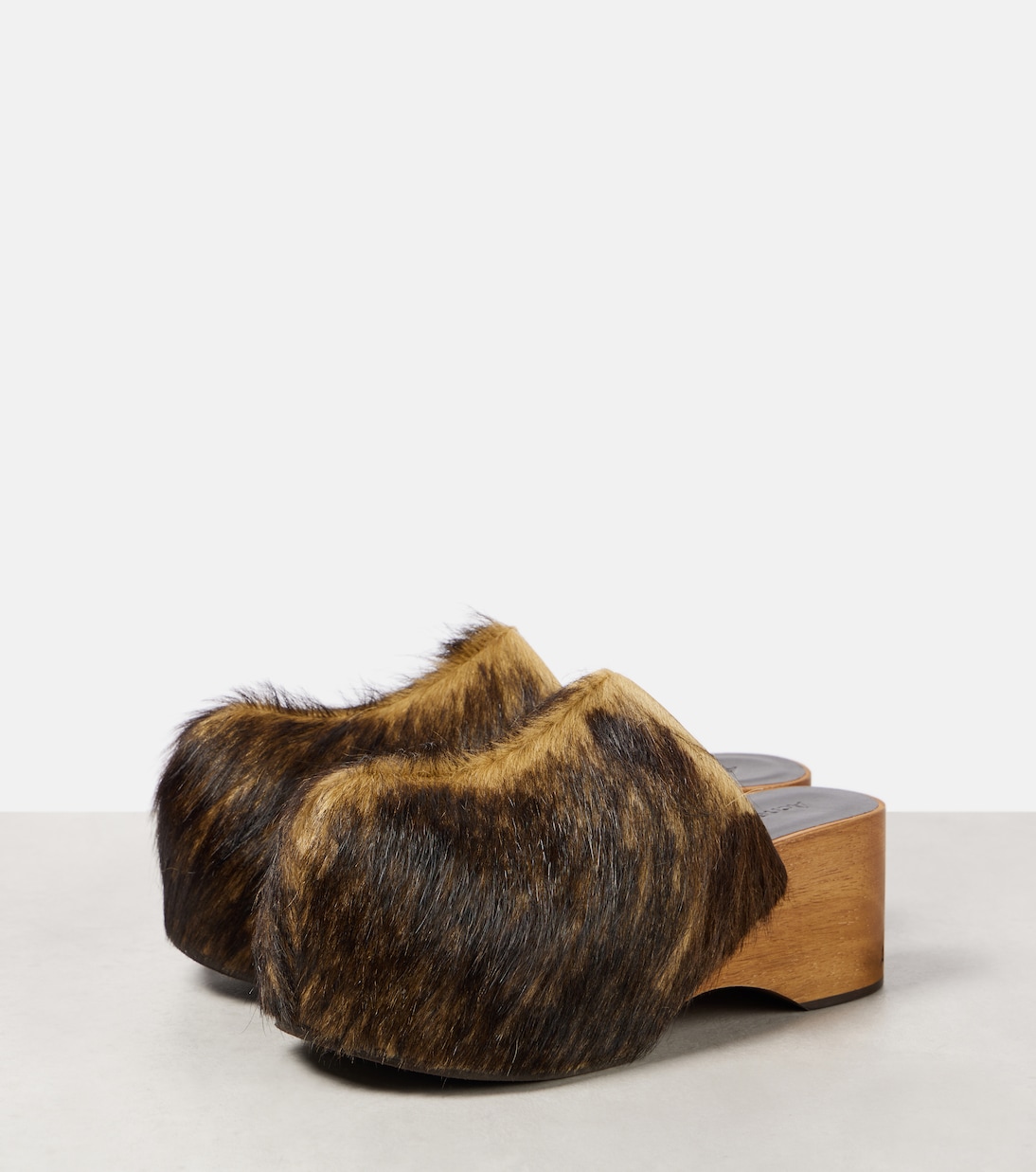 Calf hair clogs | Acne Studios