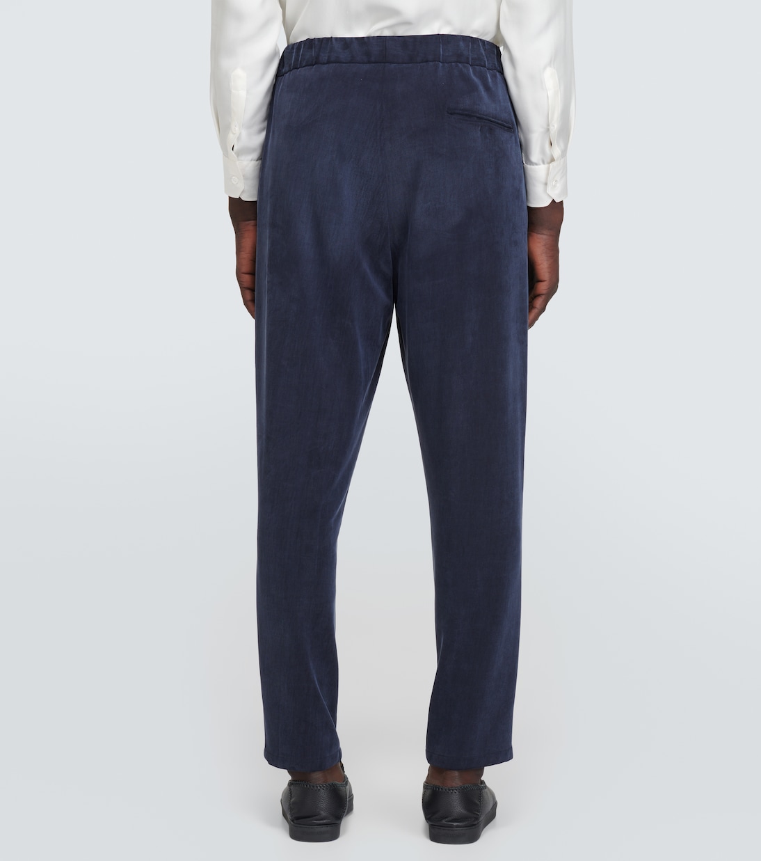 Jersey straight pants | Giorgio Armani