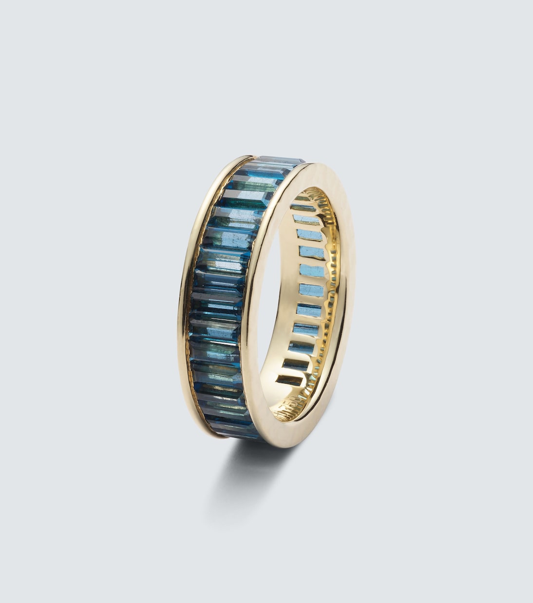 18kt gold ring with with topazes | Octavia Elizabeth
