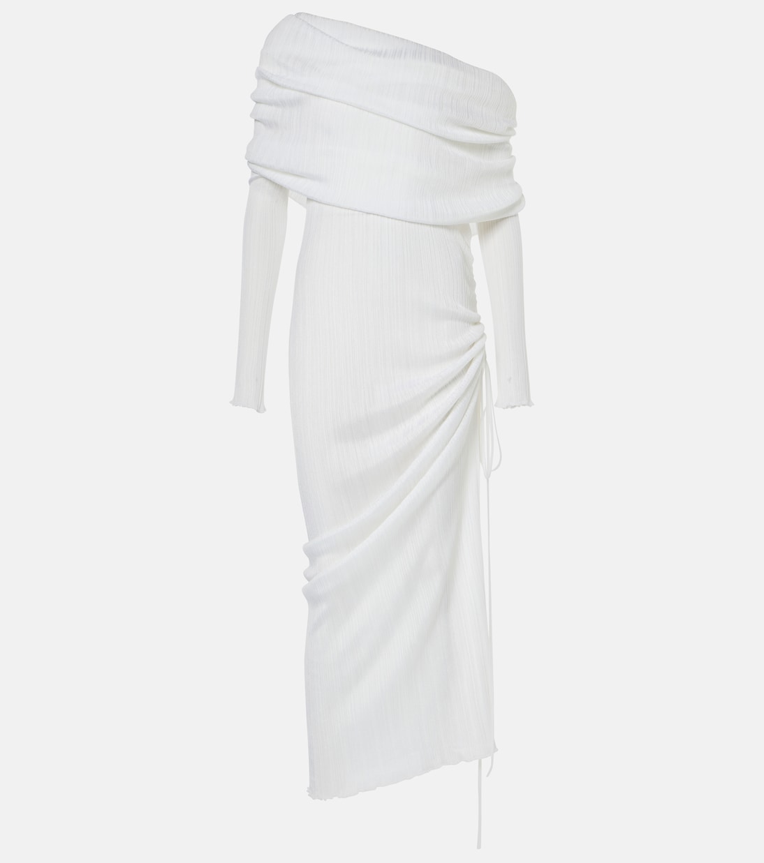 Off-Shoulder-Maxikleid | Alaïa