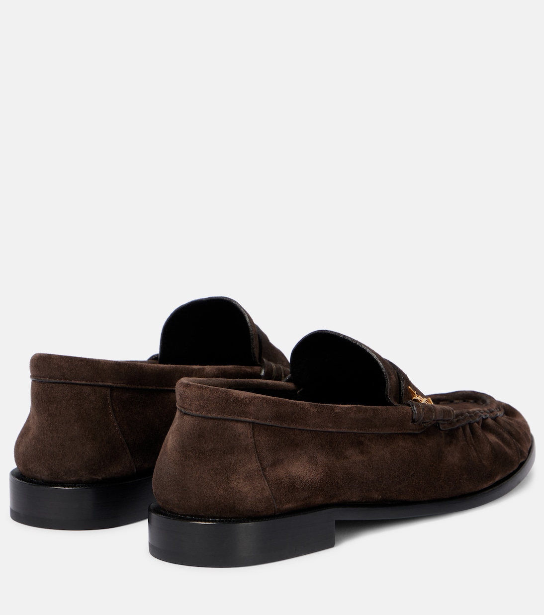 Le Loafer suede penny loafers | Saint Laurent