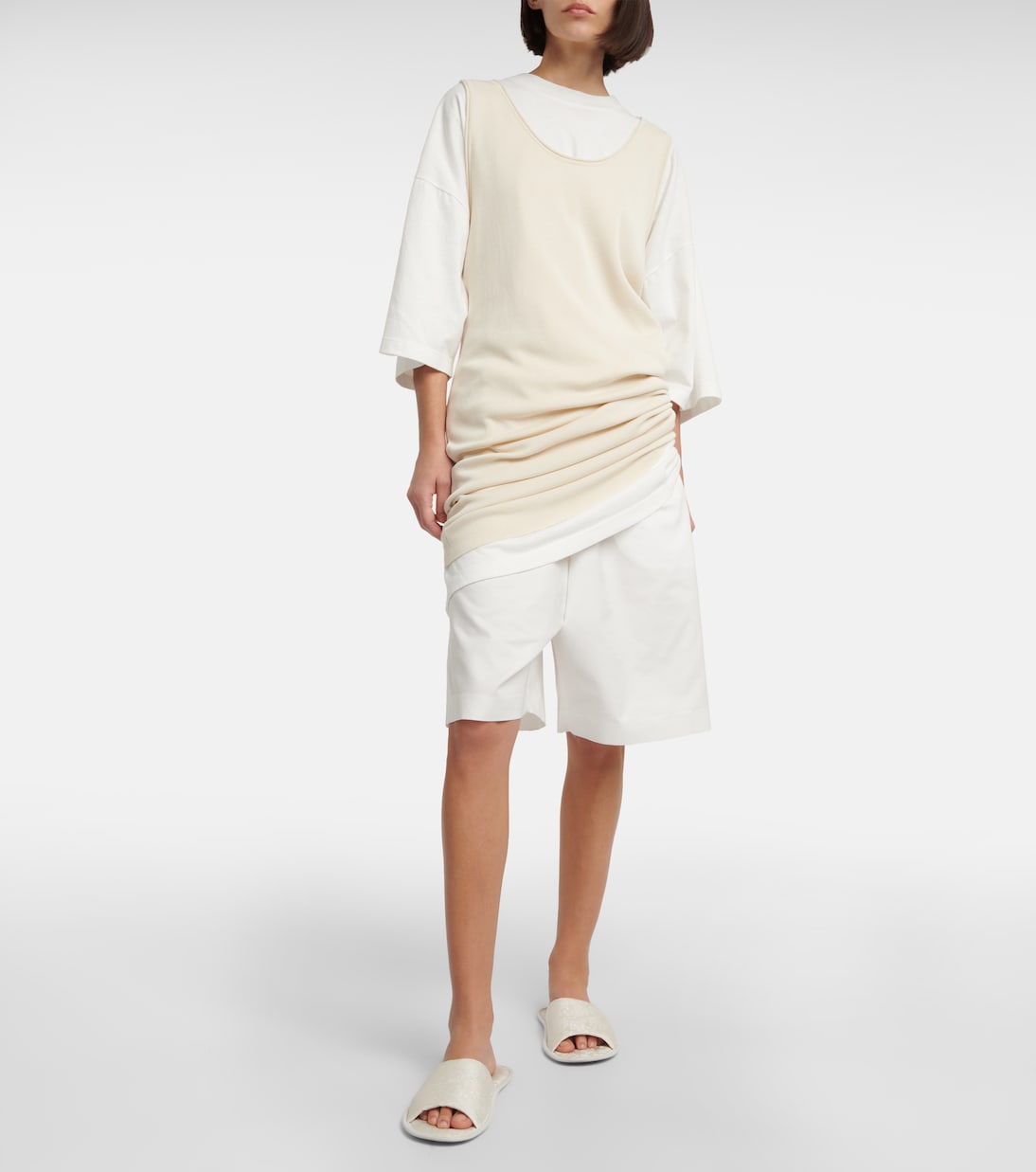 Robe midi Garfield en soie | The Row