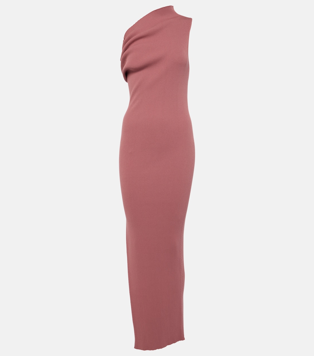 One-Shoulder-Maxikleid aus Jersey | Rick Owens