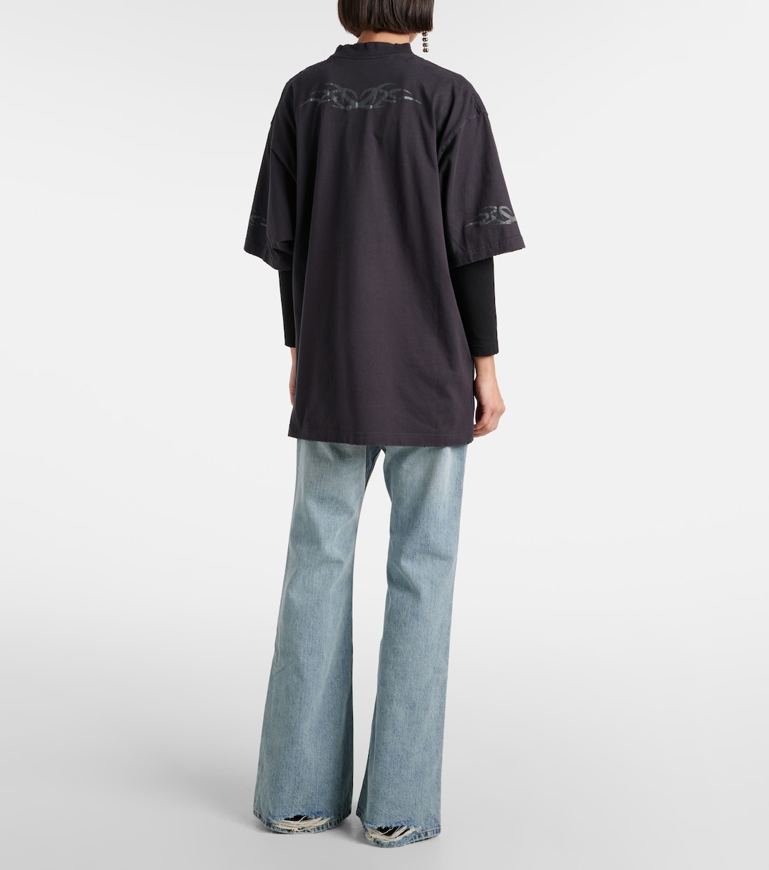 T-Shirt aus Baumwoll-Jersey | Balenciaga