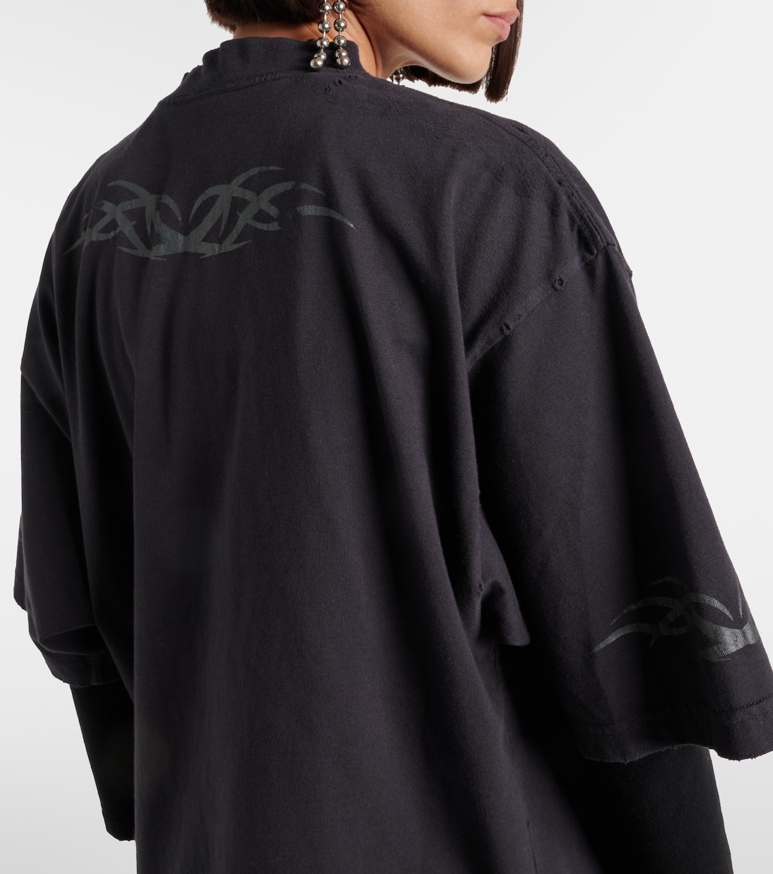 T-Shirt aus Baumwoll-Jersey | Balenciaga