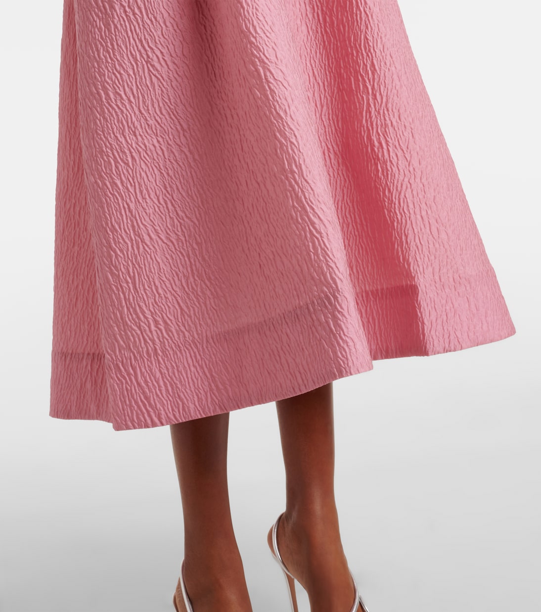 Abito midi Adalyn in broccato | Rebecca Vallance