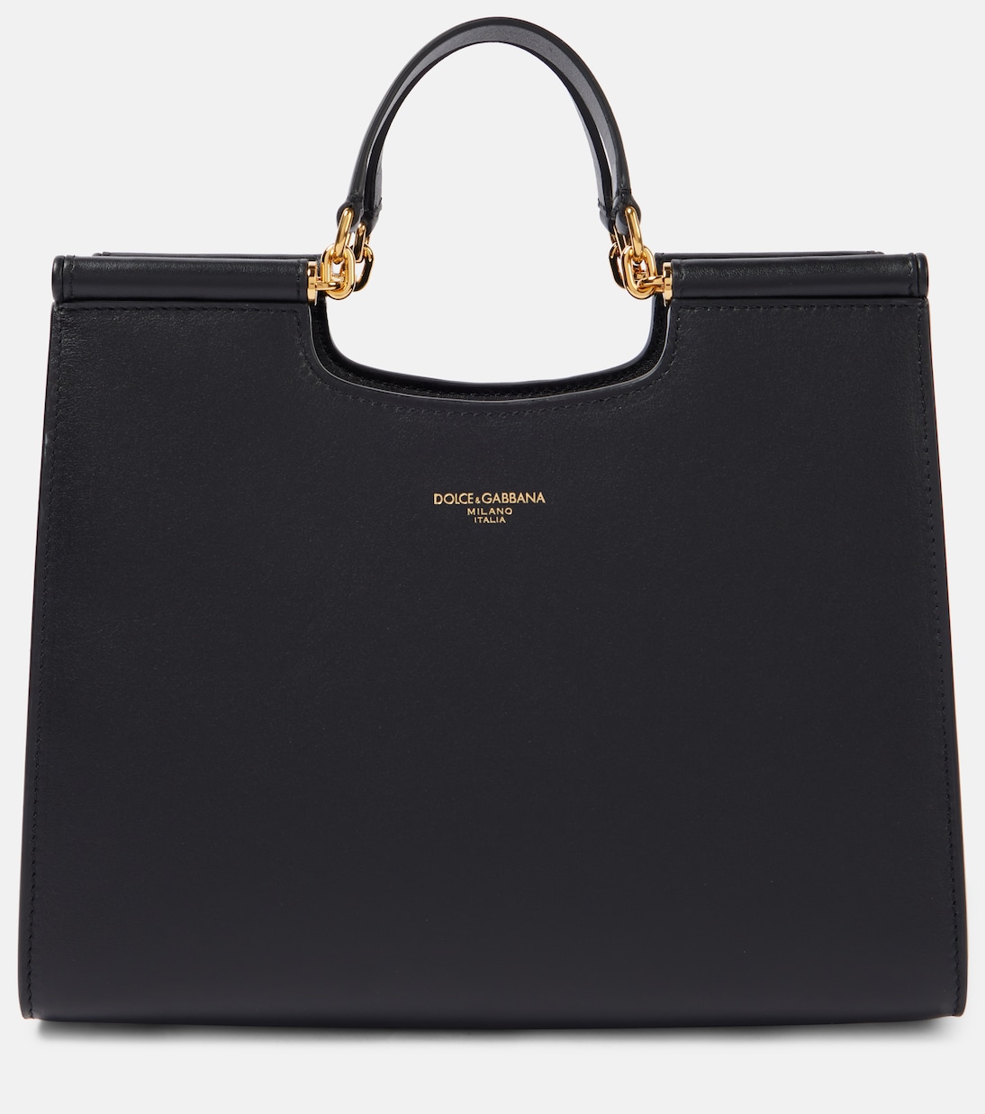 حقيبة يد من الجلد Sicily Medium | Dolce&Gabbana