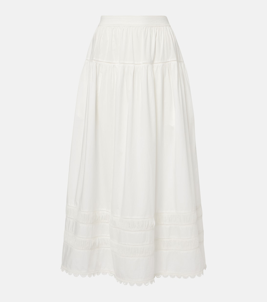 Jupe longue Harlow en coton | Ulla Johnson