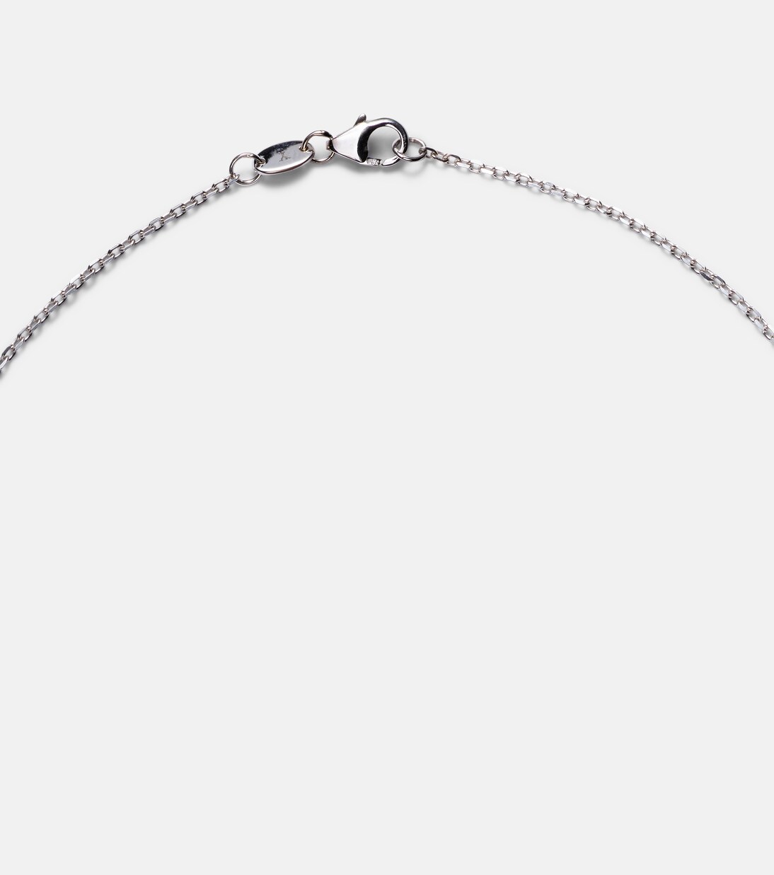 Collier Reign Supreme en or blanc 18 ct, saphir et diamants | Yeprem