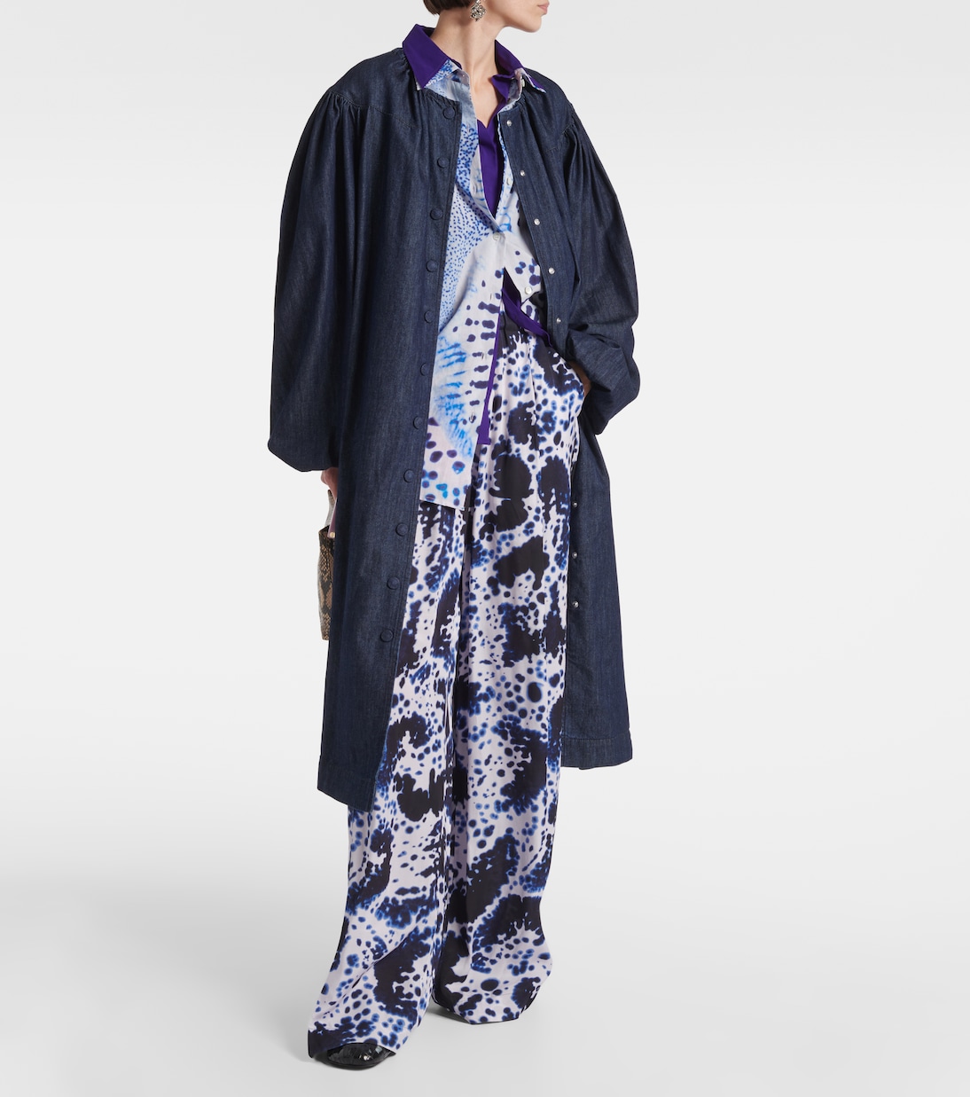 Mantel aus Denim | Dries Van Noten