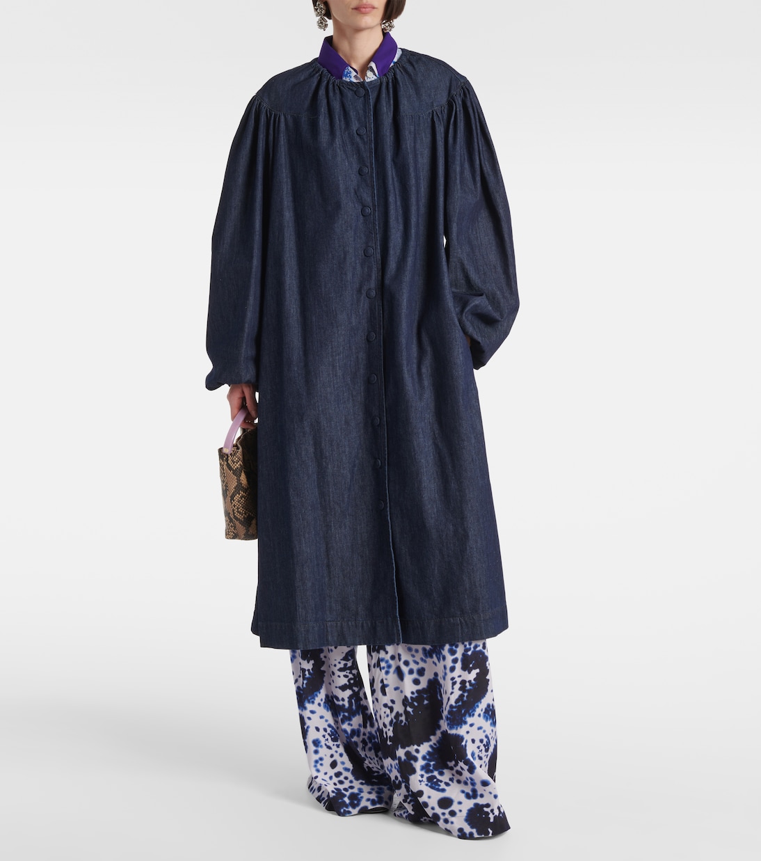 Mantel aus Denim | Dries Van Noten