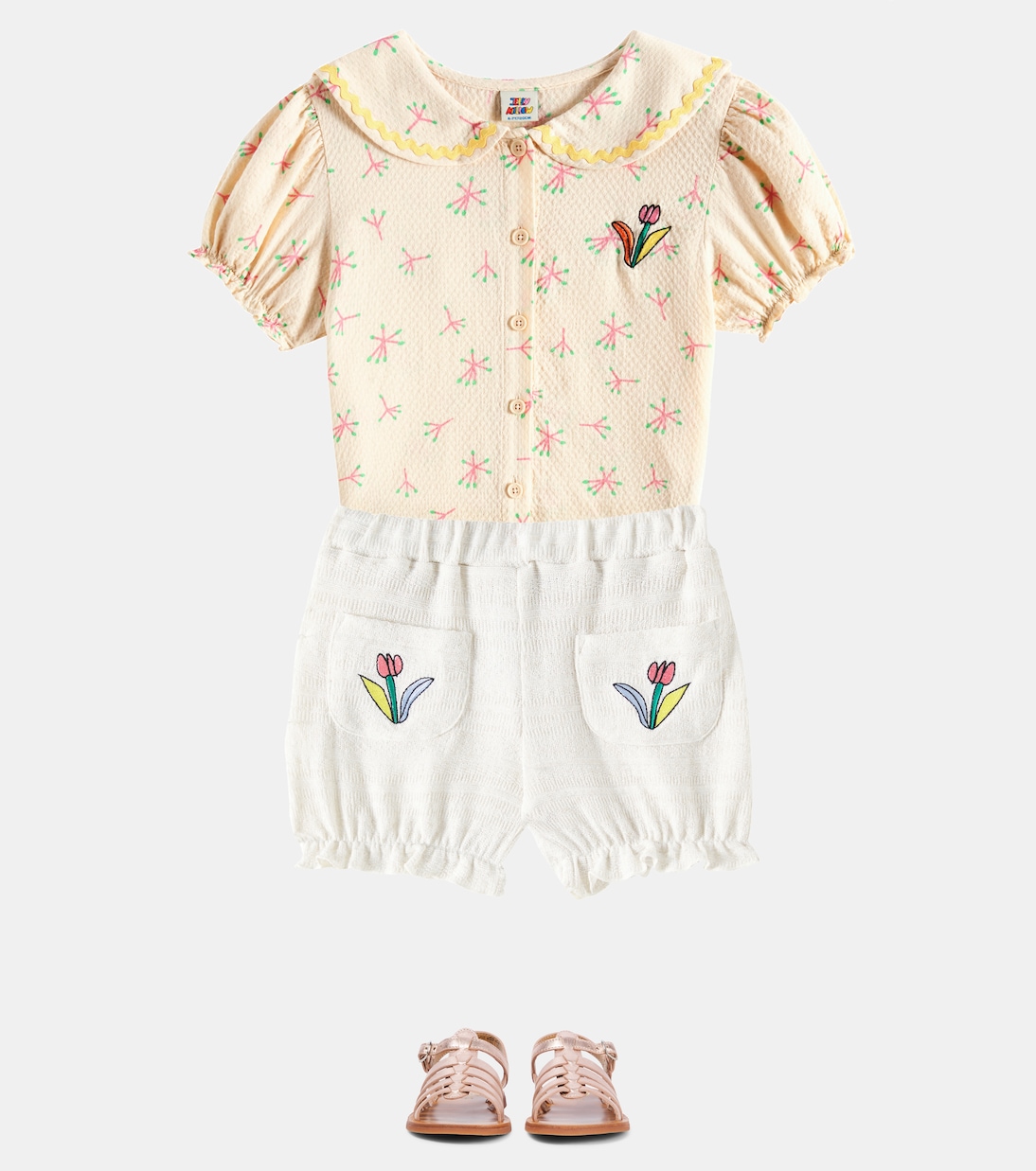 Bedrucktes Top Candy Flower | Jellymallow