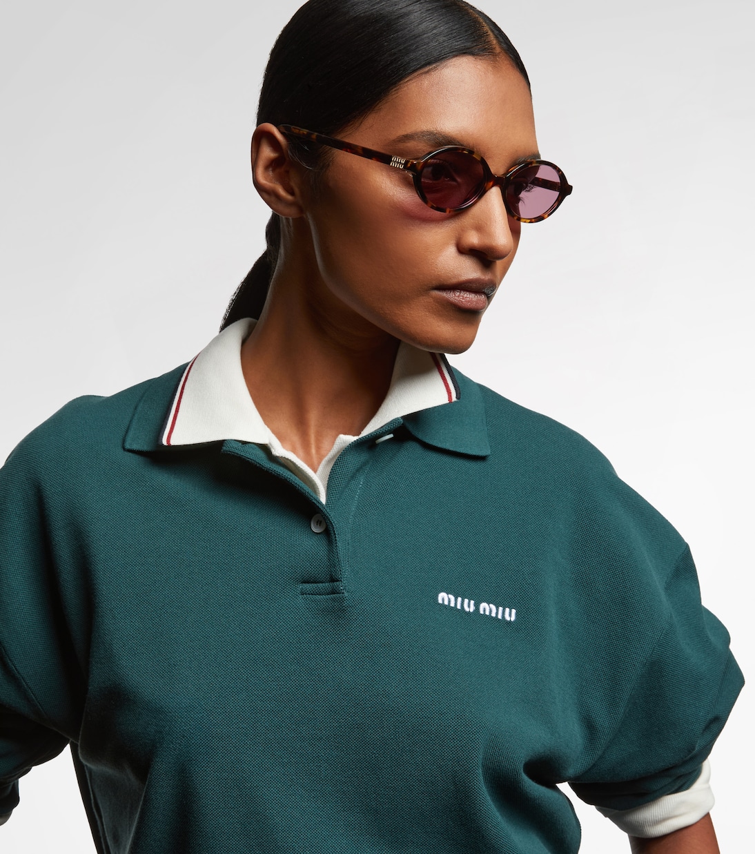 Runde Sonnenbrille Miu Regard | Miu Miu