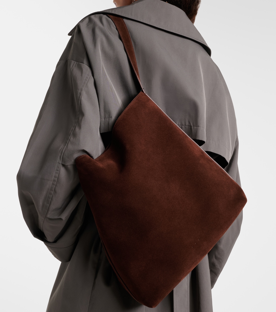 Cabas Sac Supple en daim | Aesther Ekme