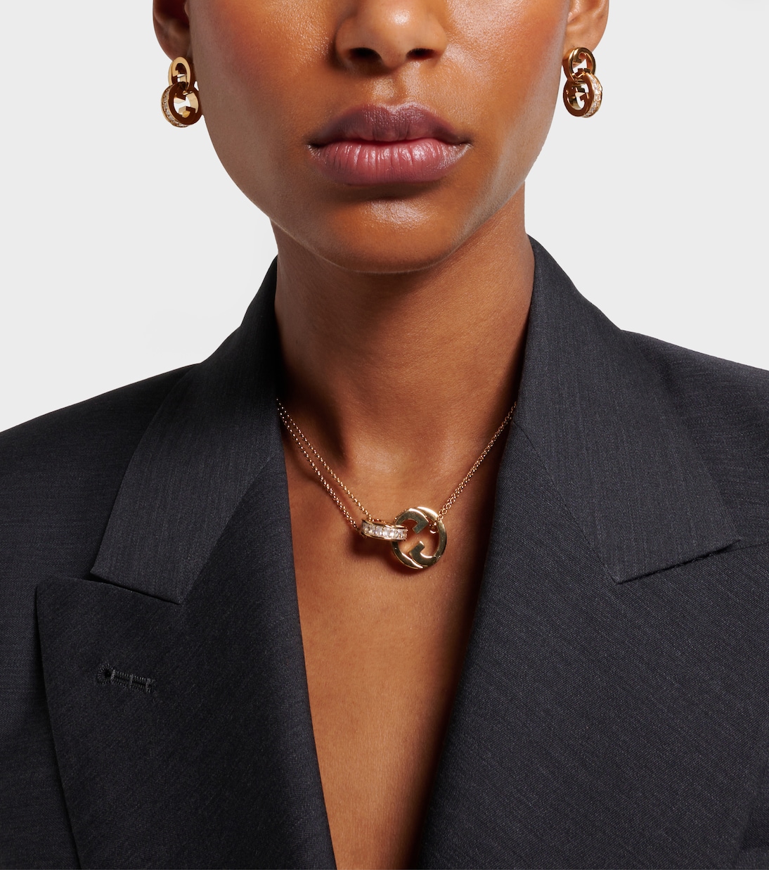  Boucles d'oreilles Gucci Blondie à ornements | Gucci