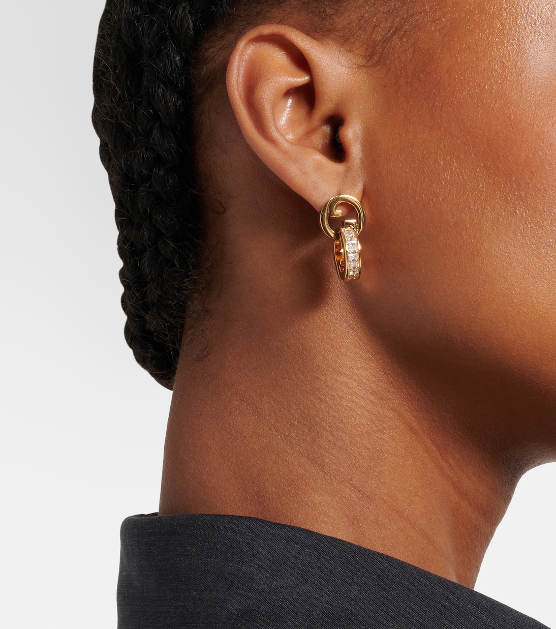  Boucles d'oreilles Gucci Blondie à ornements | Gucci