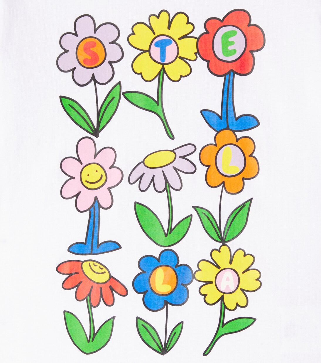 Printed cotton jersey T-shirt | Stella McCartney Kids