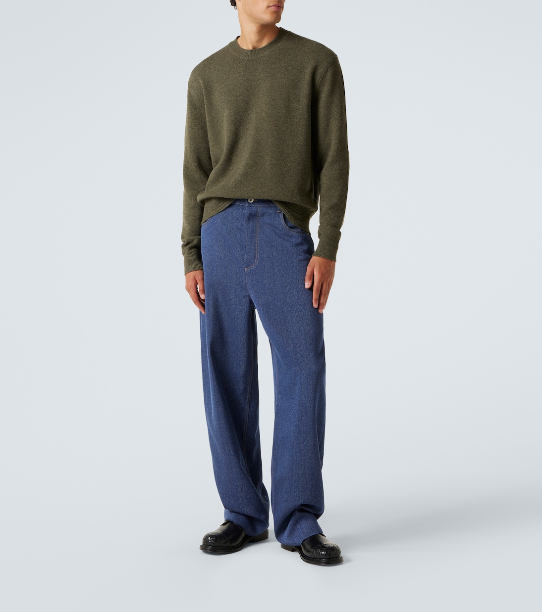 Intrecciato cashmere-blend sweater | Bottega Veneta