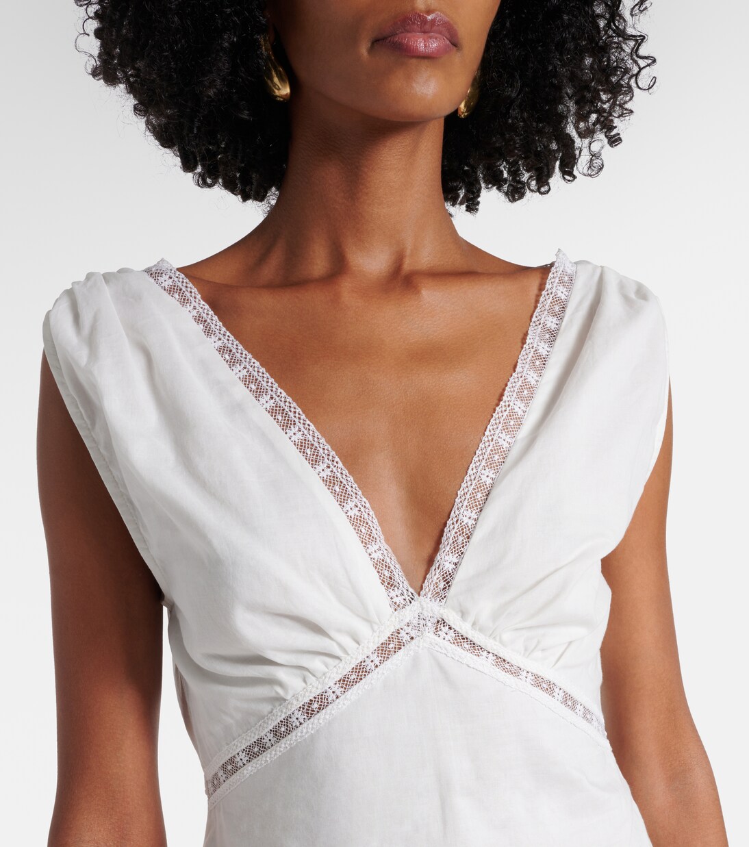 Denise cotton voile minidress | Faithfull