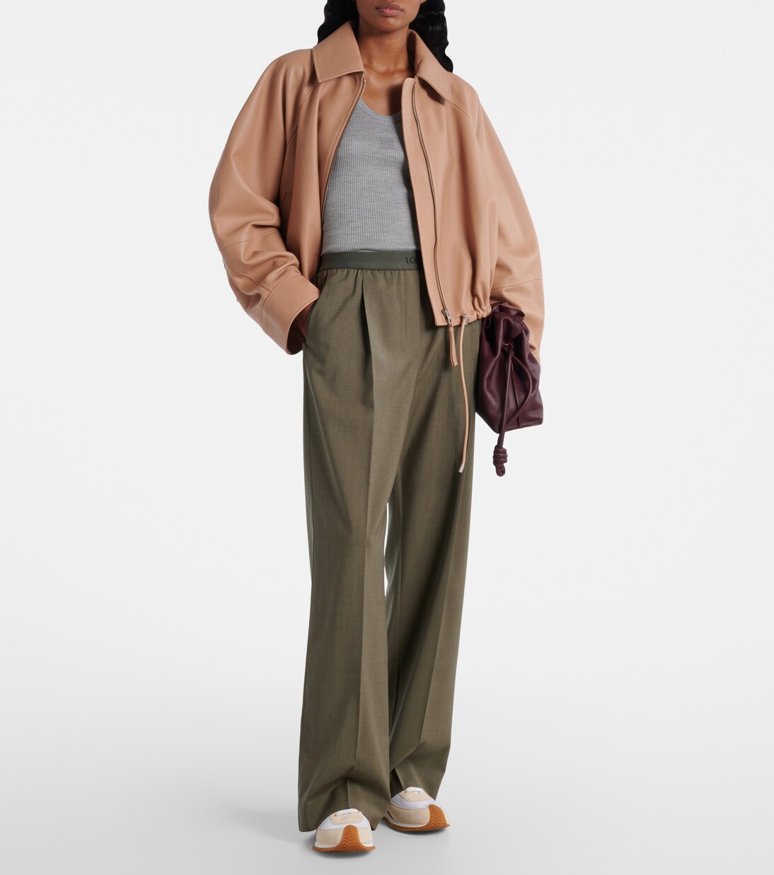 Balloon leather jacket | Loewe