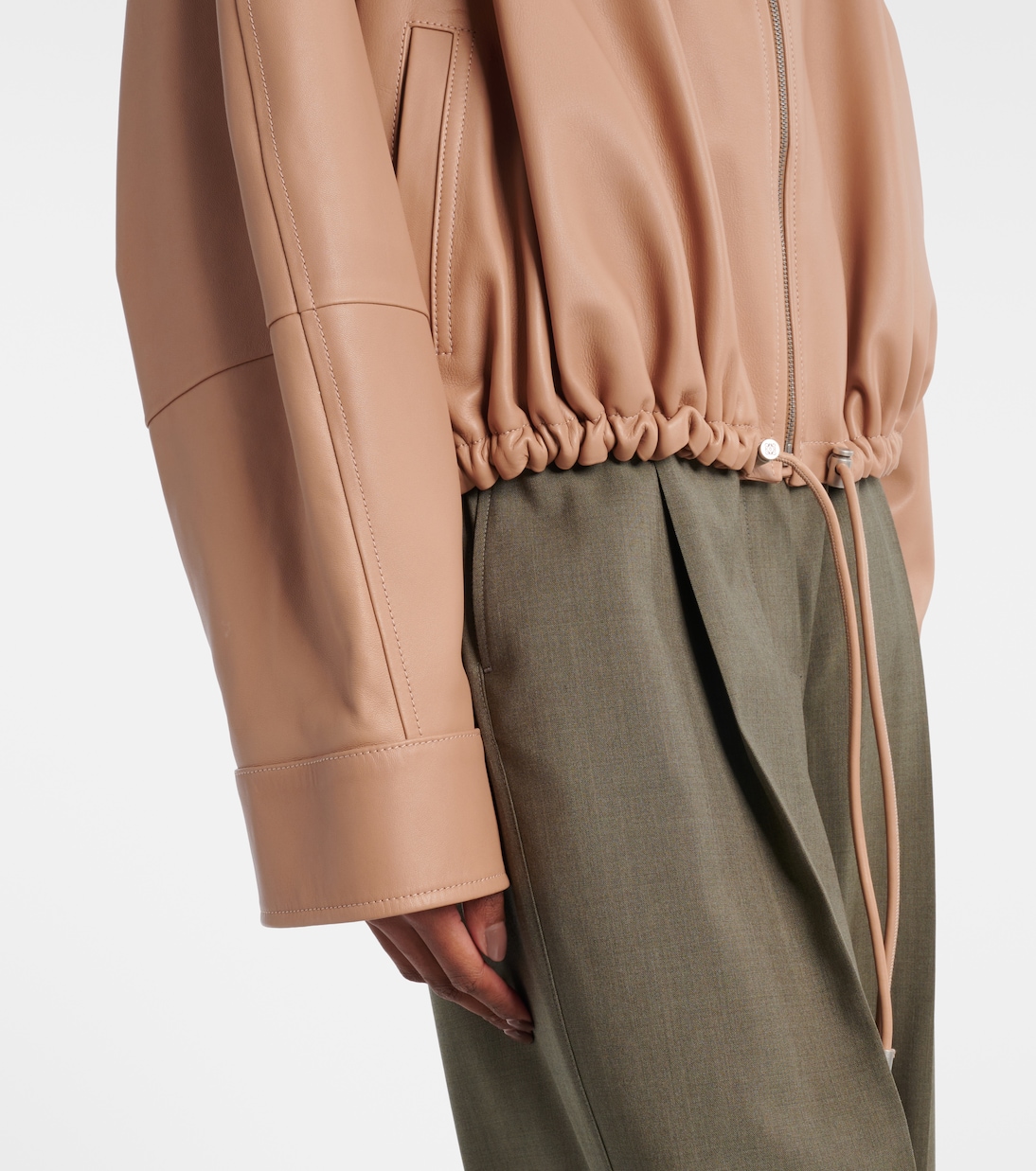 Balloon leather jacket | Loewe